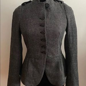 Zara Military Wool Blazer/Jacket